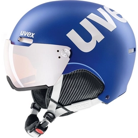Casque de Ski Uvex Unisex 500 Visor cobalt/White Mat-55 - 59 cm