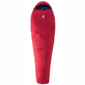 Schlafsack deuter Orbit -5G L Zip Right Cranberry Steel
