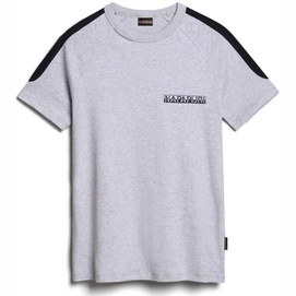 T-Shirt Napapijri Enfant S-Pinta Light Grey Melange-Taille 152