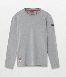 Longsleeve Napapijri Sardara LS Med Grey Mel Herren