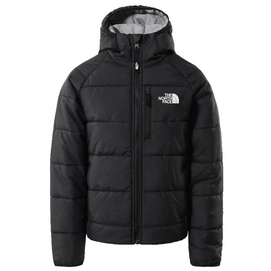 Jas The North Face Girls Reversible Perrito TNF Black Meld Grey