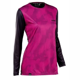 Fietsshirt Northwave Women Edge Jersey LS Black Fuchsia