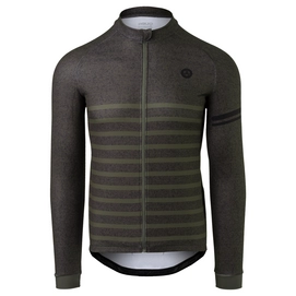 Fahrradshirt AGU Melange LS Essential Army Green Herren-XXXL