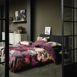 Housse de Couette Essenza Fiina Wine red Satin de Coton