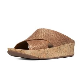 FitFlop Kys Leather Copper