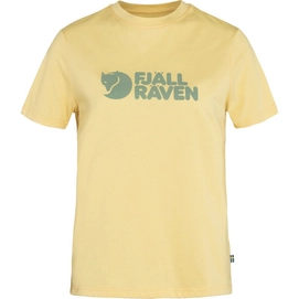 T-Shirt Fjällräven Fjallraven Logo Tee Women Mais Yellow-M
