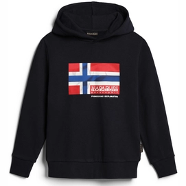 Pullover Napapijri B-Zamora Hood Kinder Blu Marine