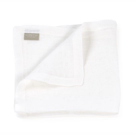 Servet Libeco Fjord Washed White Linnen (Set van 6)