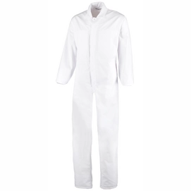 Werkoverall Ballyclare Unisex Food Low Care Coverall Antwerpen White