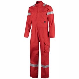 Werkoverall Ballyclare Unisex Capture Protective Multi-Hazard Coverall Logan Red-Maat 46