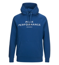 Trui Peak Performance Men Logo Hood True Blue