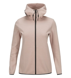 Sweatjacke Peak Performance Tech Zipped Hooded Softer Pink Damen