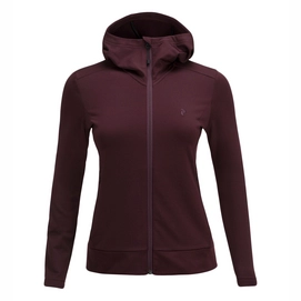 Fleecejacke Peak Performance Ace Mahogany Damen