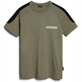 T-Shirt Napapijri Enfants S-Pinta Green Lichen-Taille 152