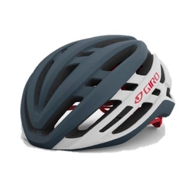 Fietshelm Giro Men Agilis MIPS Matte Portaro Grey White Red