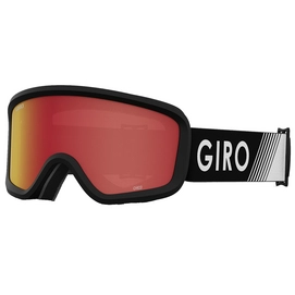 Masque de Ski Giro Enfant Chico 2.0 Black Zoom Amber Scarlet