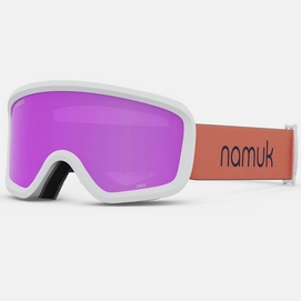 Skibril Giro Junior Chico 2.0 Namuk Coral/True Navy Amber Pink