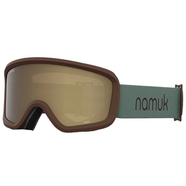 Skibril Giro Junior Chico 2.0 Namuk Northern Lights/Chocolate Amber Rose