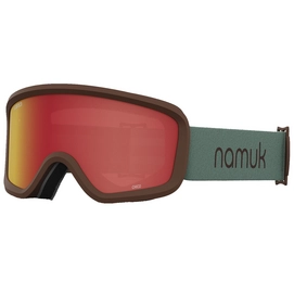 Skibril Giro Junior Chico 2.0 Namuk Northern Lights/Chocolate Amber Scarlet