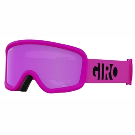 Skibril Giro Junior Chico 2.0 Pink/Black Blocks Amber Pink