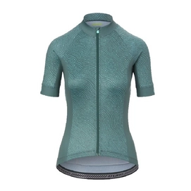 Fietsshirt Giro Women Chrono Sport Jersey Grey Green Pounce