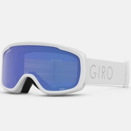 Masque de Ski Giro Moxie White Core Light Grey Cobalt