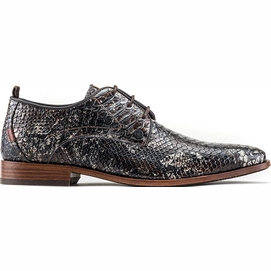 Rehab Greg Snake Splash Dark Brown Herren