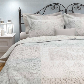 Dekbedovertrek Heckett & Lane Pure Cotton Alix Fragrant Natural Katoen