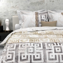 Dekbedovertrek Heckett & Lane Pure Cotton Lambert Toated Natural Katoen