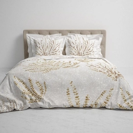 Dekbedovertrek Heckett Lane Kady Shimmer Gold Twill Katoen