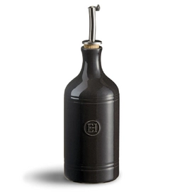 Olie/azijnfles Emile Henry Fusain 0.45 liter