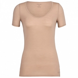 Ondershirt Icebreaker Women Siren SS Sweetheart Praline