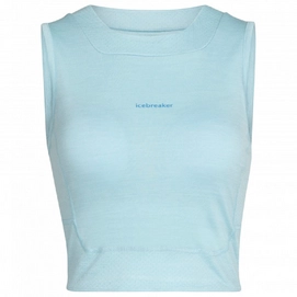 Sport BH Icebreaker Women ZoneKnit Cropped Bra-Tank Haze
