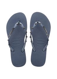 Slipper Dames Havaianas Slim Hardware Indigo Blue