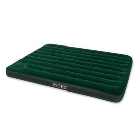 Airbed Intex Downy with Integrated Foot Pump (Large Double)