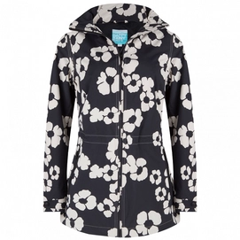 Jas Happy Rainy Days Jacket Beata Flower Black / Kit
