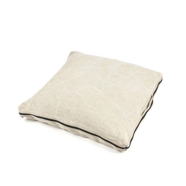 Coussin d'Assise Libeco James Flax (70 x 70 cm)
