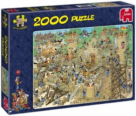 Puzzel Jumbo De Middeleeuwen (2000 Stukjes)