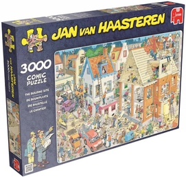 Puzzel Jumbo Building Site (3000 Stukjes)