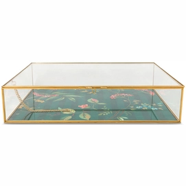 Voorraaddoos Pip Studio Glass Varnished Bottom Gold XL 42 x 33 x 9 cm