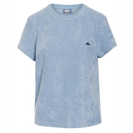 T-Shirt Essenza Juniper Uni Short Sleeve Damen Blue Fog