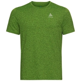 Maillot de Sport Odlo Men SS Crew Neck Run Easy 365 Lime Green Melange