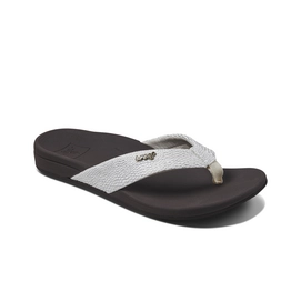 Tongs Reef Women Ortho-Spring Brown White-Taille 36