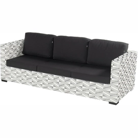 Lounge-Sofa Hartman Malediven 3-Seater Bench Black