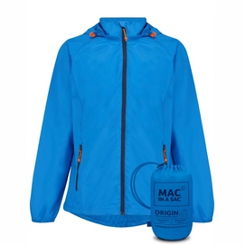 Raincoat Mac in a Sac Unisex Origin II Ocean Blue-XS