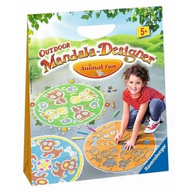 Knutselset Ravensburger Mandala Outdoor Designer Flowers Animal Fun