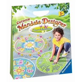 Knutselset Ravensburger Mandala Outdoor Designer Flowers And Butterflies