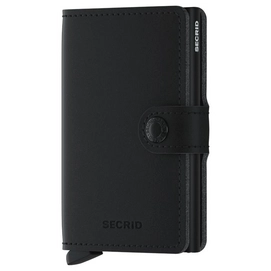 Portemonnaie Secrid Miniwallet Vegan Soft Touch Black