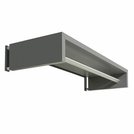 Kleiderablage Van Esch Tubulus W Grau 100 cm