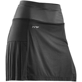 Fietsbroek Northwave Women Crystal Skirt Black